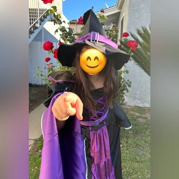 Girls💜Witch Costume - Picture 9 of 10